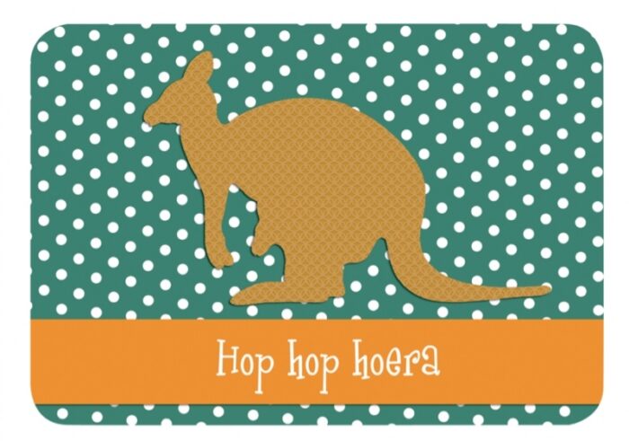 kangoeroe hop hop hoera