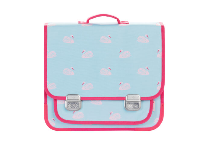 Schoolbag large Paris swans1