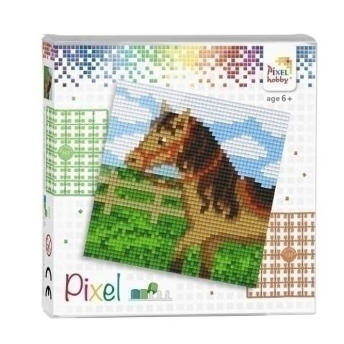 Pixel set paard
