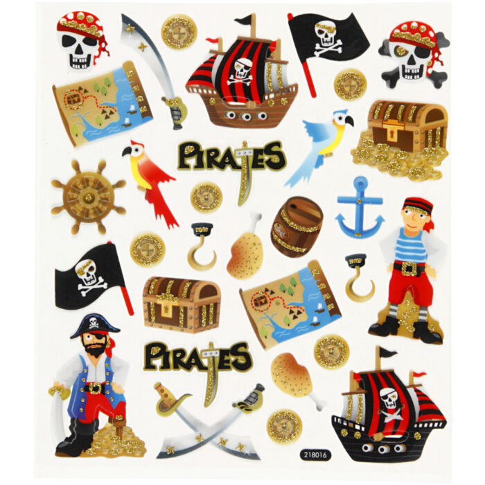 Stickers piraten 2