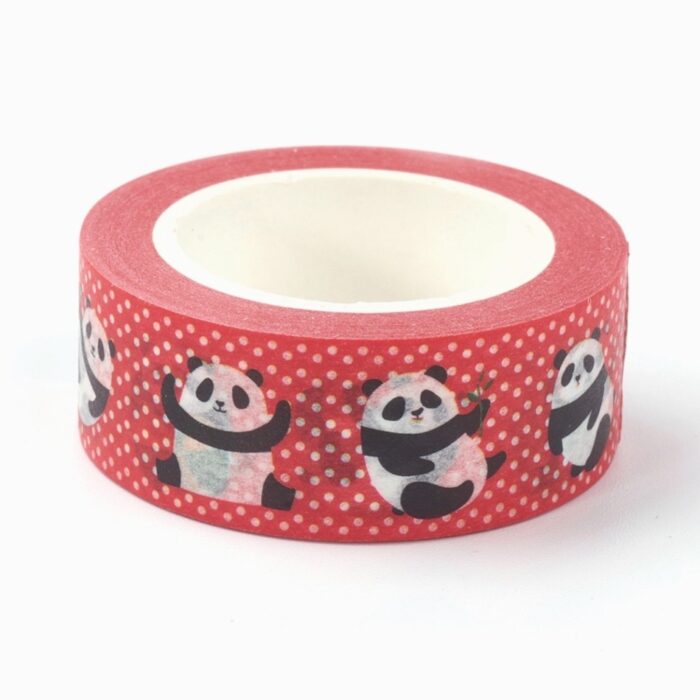 washi tape panda