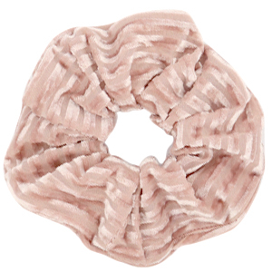Scrunchies haarelastiek velvet vintage pink