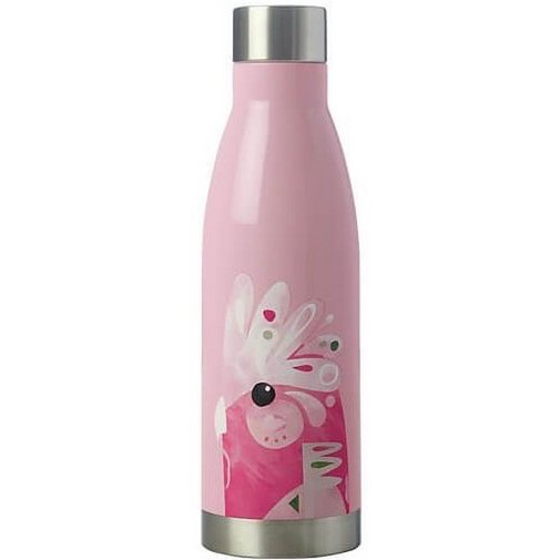 Inox Bottle 500ml roze kaketoe