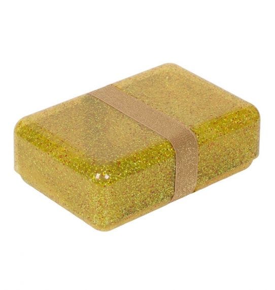 lunchbox glitter goud 2