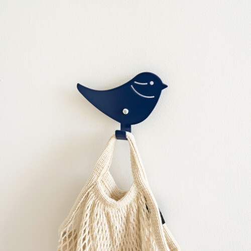 Vogel kapstok - Blauw