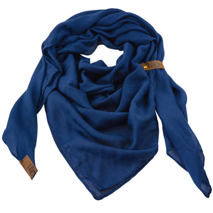 Sjaal Puk donkerblauw