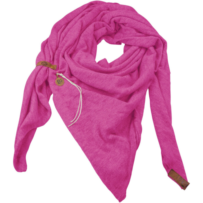 Sjaal Fien - pink