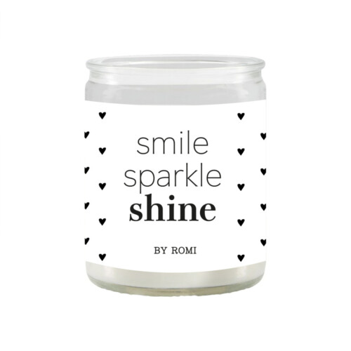 Wenskaars - Smile, sparkle, shine (1)