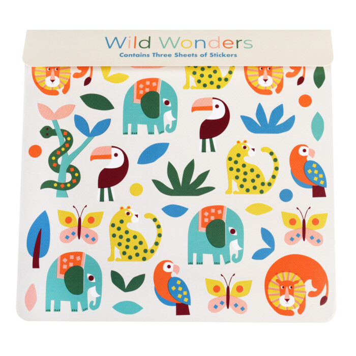 Stickers - Wild wonders dieren (2)