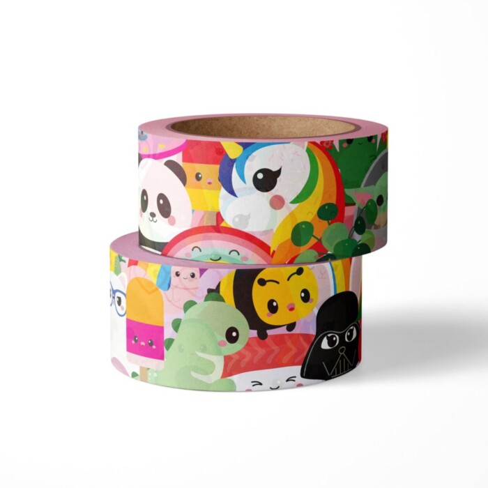 Washi Tape Studio inktvis - Karakters kawaii