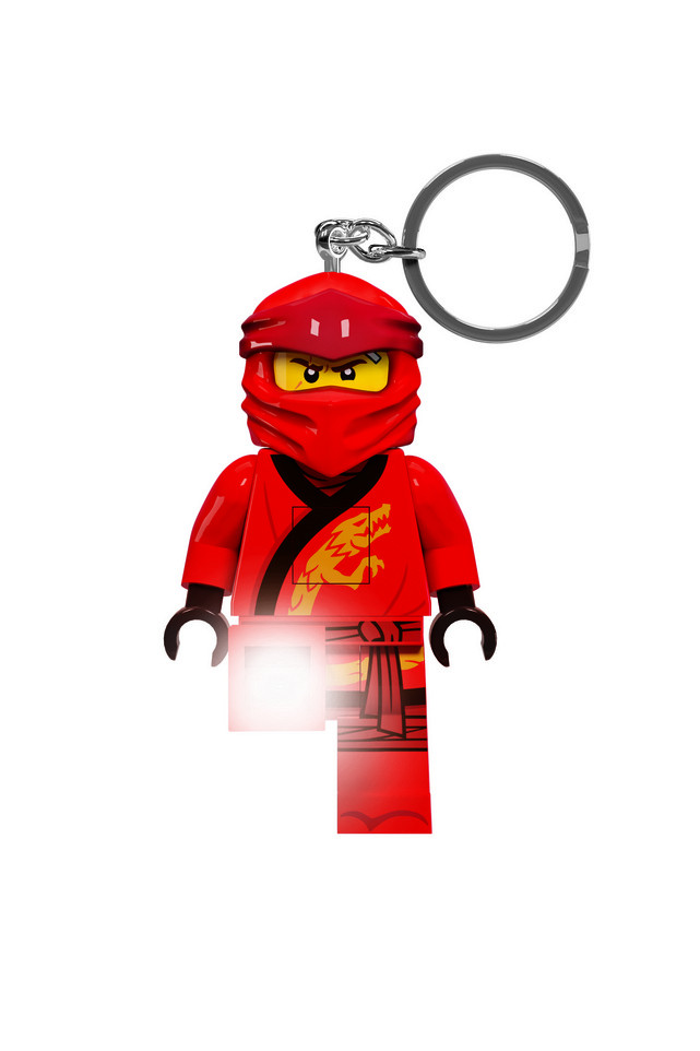Lego led sleutelhanger Ninjago Kai - rood