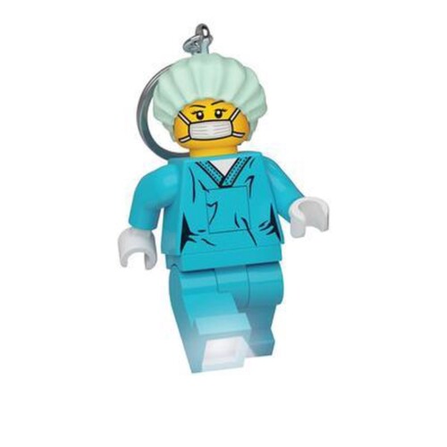 Lego led sleutelhanger - chirurg
