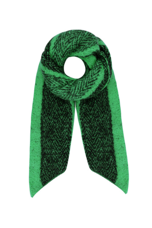 Sjaal zigzag - groen