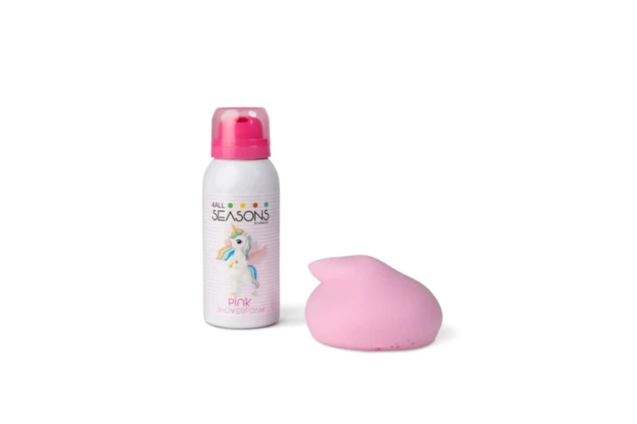 Shower foam pink unicorn new design 100ml - 4 all seasons