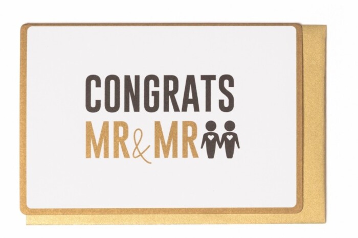 [LW2057] CONGRATS MR & MR