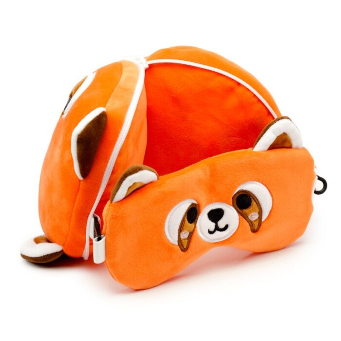 Relaxeazzz kussen en slaapmasker – Rode panda2