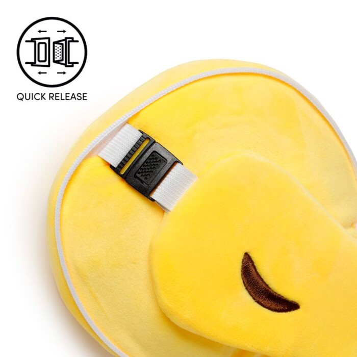 Relaxeazzz kussen en slaapmasker – Smiley zzz