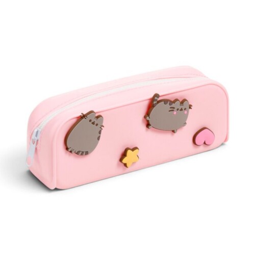 Siliconen pennenzak met Pusheen pins