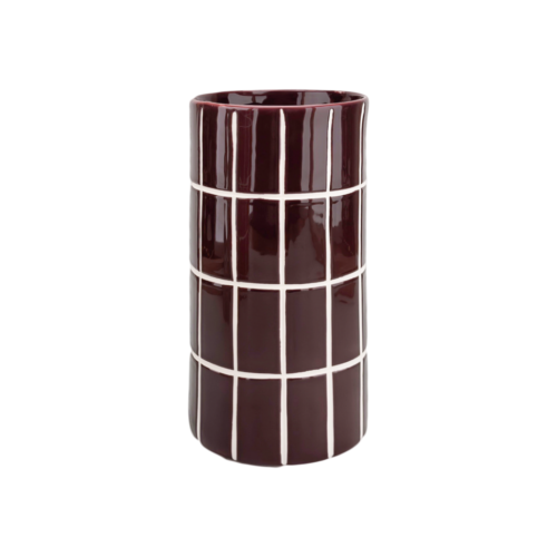 Bordeaux tegelvaas