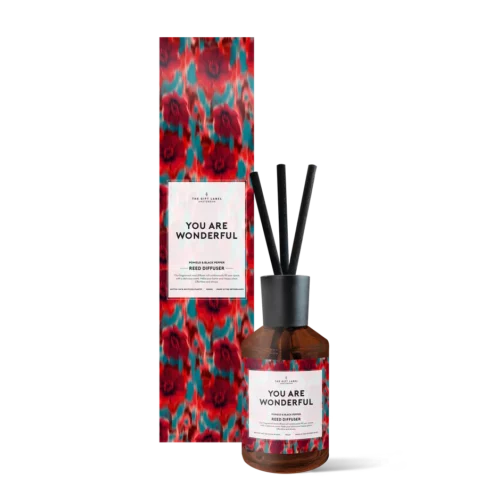 Geurstokjes The Gift label 250ml - Je Bent Geweldig