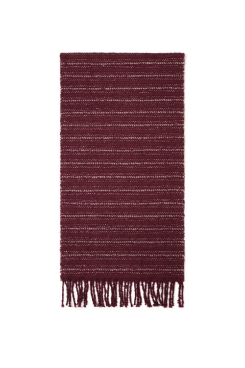 Sjaal karmozijnrood